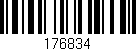 Código de barras (EAN, GTIN, SKU, ISBN): '176834'
