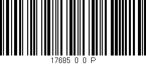 Código de barras (EAN, GTIN, SKU, ISBN): '17685_0_0_P'