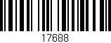 Código de barras (EAN, GTIN, SKU, ISBN): '17688'
