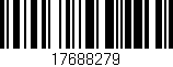 Código de barras (EAN, GTIN, SKU, ISBN): '17688279'
