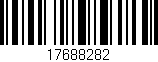Código de barras (EAN, GTIN, SKU, ISBN): '17688282'