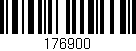 Código de barras (EAN, GTIN, SKU, ISBN): '176900'