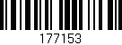 Código de barras (EAN, GTIN, SKU, ISBN): '177153'