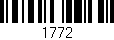 Código de barras (EAN, GTIN, SKU, ISBN): '1772'