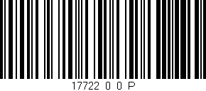 Código de barras (EAN, GTIN, SKU, ISBN): '17722_0_0_P'