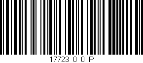 Código de barras (EAN, GTIN, SKU, ISBN): '17723_0_0_P'
