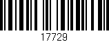 Código de barras (EAN, GTIN, SKU, ISBN): '17729'