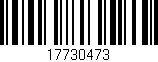 Código de barras (EAN, GTIN, SKU, ISBN): '17730473'