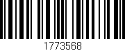 Código de barras (EAN, GTIN, SKU, ISBN): '1773568'