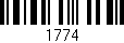 Código de barras (EAN, GTIN, SKU, ISBN): '1774'