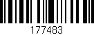 Código de barras (EAN, GTIN, SKU, ISBN): '177483'