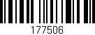 Código de barras (EAN, GTIN, SKU, ISBN): '177506'