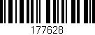 Código de barras (EAN, GTIN, SKU, ISBN): '177628'