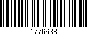 Código de barras (EAN, GTIN, SKU, ISBN): '1776638'