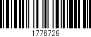 Código de barras (EAN, GTIN, SKU, ISBN): '1776729'