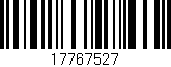 Código de barras (EAN, GTIN, SKU, ISBN): '17767527'