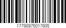 Código de barras (EAN, GTIN, SKU, ISBN): '17790975017805'
