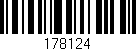 Código de barras (EAN, GTIN, SKU, ISBN): '178124'