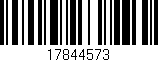 Código de barras (EAN, GTIN, SKU, ISBN): '17844573'