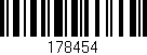 Código de barras (EAN, GTIN, SKU, ISBN): '178454'