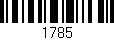 Código de barras (EAN, GTIN, SKU, ISBN): '1785'