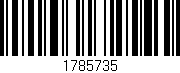 Código de barras (EAN, GTIN, SKU, ISBN): '1785735'