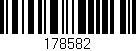 Código de barras (EAN, GTIN, SKU, ISBN): '178582'