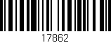 Código de barras (EAN, GTIN, SKU, ISBN): '17862'