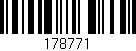 Código de barras (EAN, GTIN, SKU, ISBN): '178771'