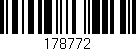 Código de barras (EAN, GTIN, SKU, ISBN): '178772'