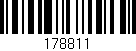 Código de barras (EAN, GTIN, SKU, ISBN): '178811'