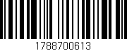 Código de barras (EAN, GTIN, SKU, ISBN): '1788700613'