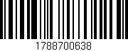 Código de barras (EAN, GTIN, SKU, ISBN): '1788700638'