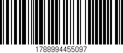 Código de barras (EAN, GTIN, SKU, ISBN): '1788994455097'