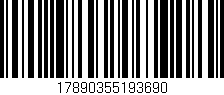 Código de barras (EAN, GTIN, SKU, ISBN): '17890355193690'