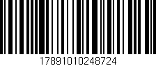Código de barras (EAN, GTIN, SKU, ISBN): '17891010248724'