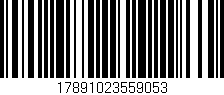 Código de barras (EAN, GTIN, SKU, ISBN): '17891023559053'