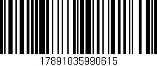Código de barras (EAN, GTIN, SKU, ISBN): '17891035990615'