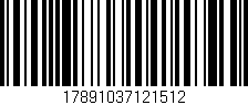 Código de barras (EAN, GTIN, SKU, ISBN): '17891037121512'