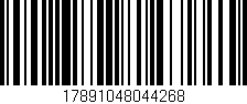 Código de barras (EAN, GTIN, SKU, ISBN): '17891048044268'