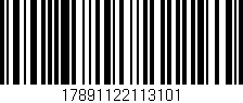 Código de barras (EAN, GTIN, SKU, ISBN): '17891122113101'