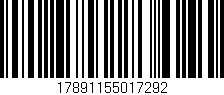 Código de barras (EAN, GTIN, SKU, ISBN): '17891155017292'