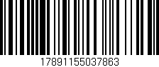 Código de barras (EAN, GTIN, SKU, ISBN): '17891155037863'