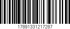 Código de barras (EAN, GTIN, SKU, ISBN): '17891331217287'