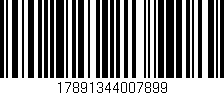 Código de barras (EAN, GTIN, SKU, ISBN): '17891344007899'