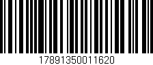 Código de barras (EAN, GTIN, SKU, ISBN): '17891350011620'