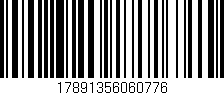 Código de barras (EAN, GTIN, SKU, ISBN): '17891356060776'