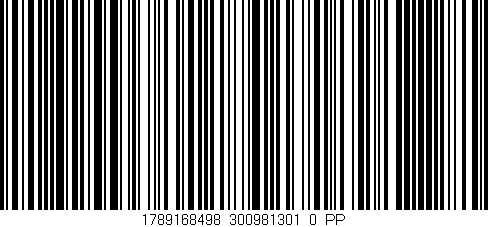 Código de barras (EAN, GTIN, SKU, ISBN): '1789168498_300981301_0_PP'
