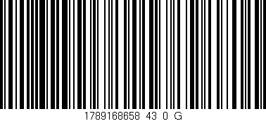Código de barras (EAN, GTIN, SKU, ISBN): '1789168658_43_0_G'