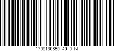 Código de barras (EAN, GTIN, SKU, ISBN): '1789168658_43_0_M'